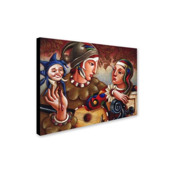 Edgar Barrios 'Romanza' Canvas Art,35x47